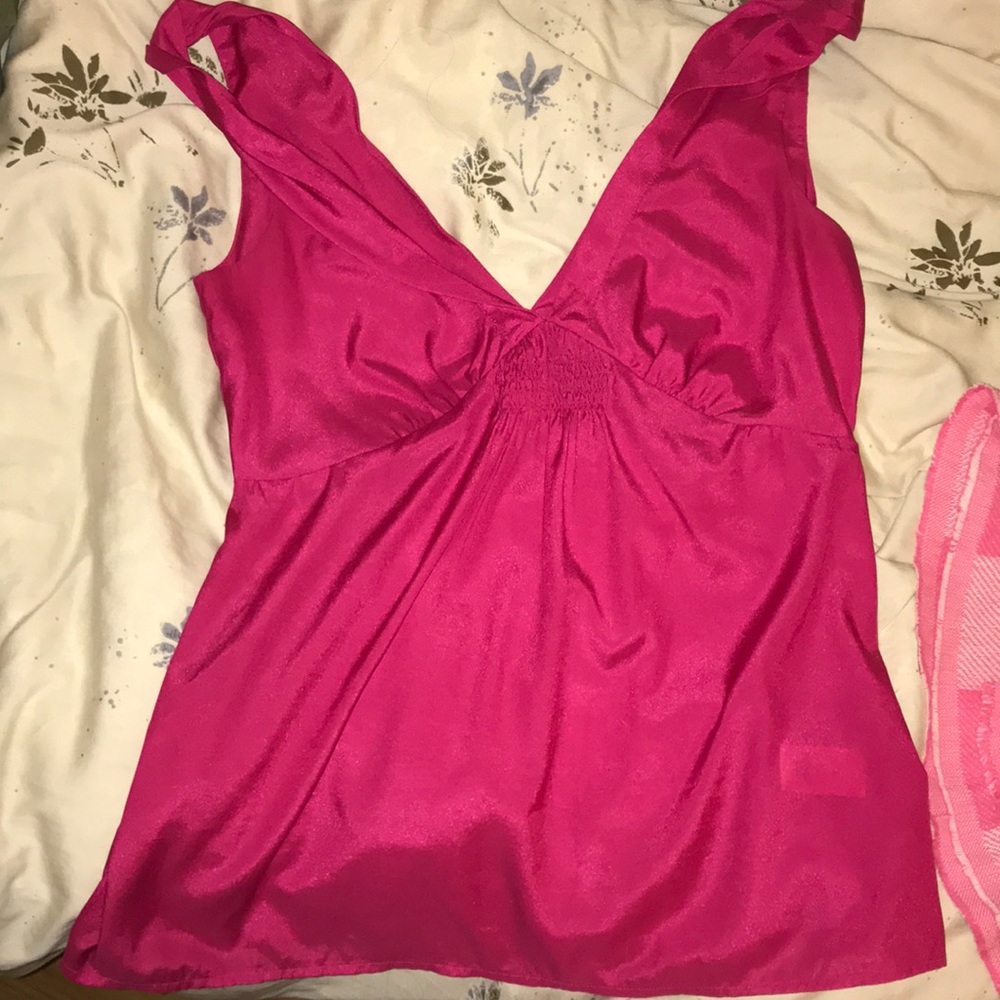 Banana Republic v neck blouse